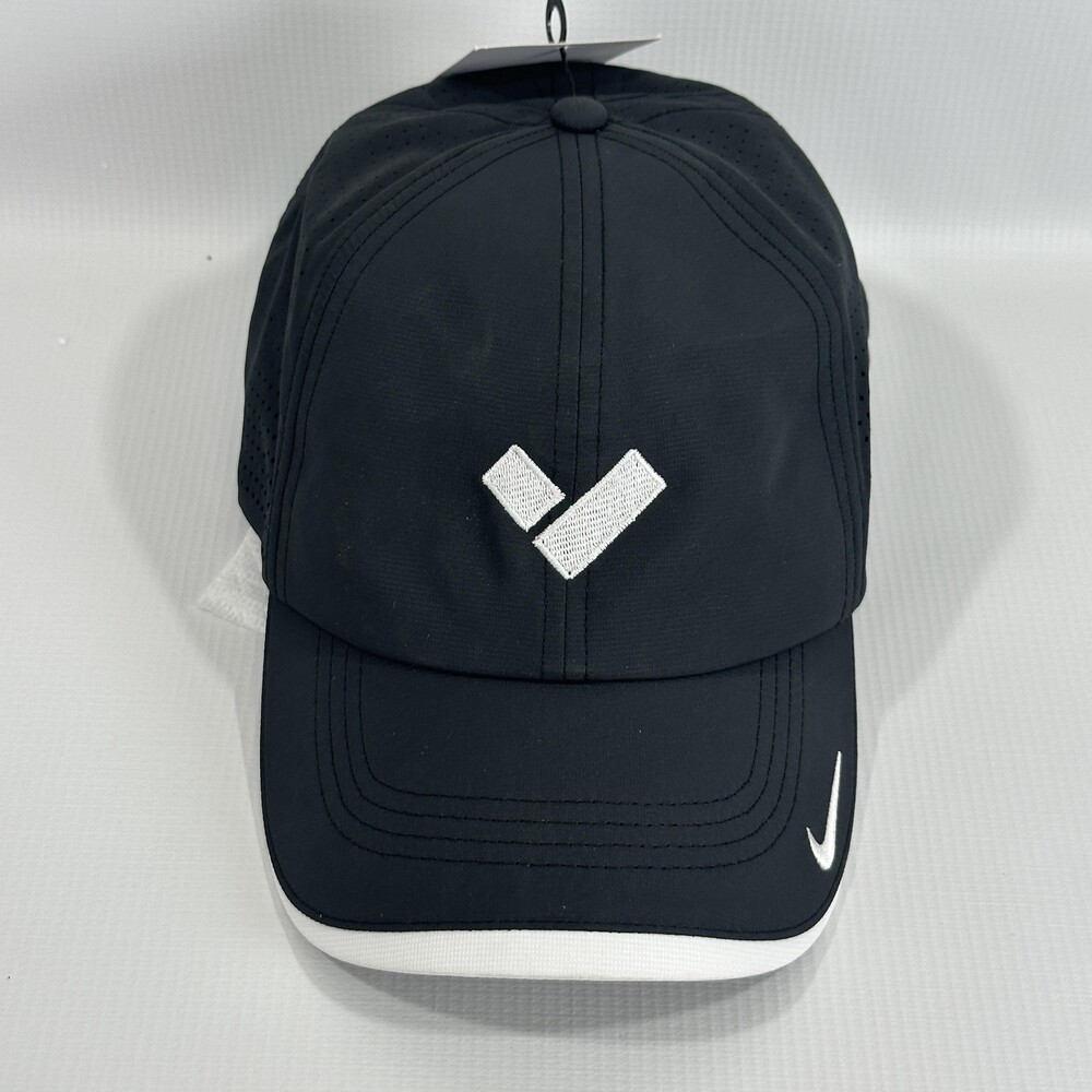Nike Hat Cap Strap Back Mens L Charcoal Dri-FIT Club Cap Golf Sports FB6445-010